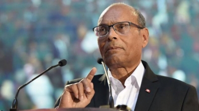 المنصف المرزوقي يبكي في القيروان 