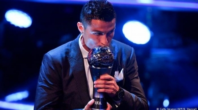 كريستيانو رونالدو افضل لاعب في العالم لعام 2017