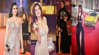 شرطة الموضة : اطلالات الفنانات التونسيات في اختتام مهرجان القاهرة السينمائي 