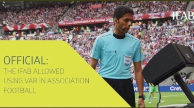 L'arbitrage vidéo officiellement inscrit dans les règles du jeu
