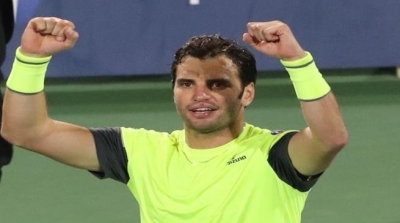 Malek Jaziri file en quarts de finale du Grand Prix Hassan II