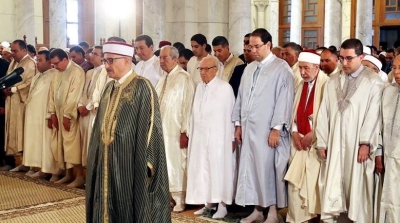 BCE , Chahed Et Ennaceur effectuent la prière de l'Eid El Fitr