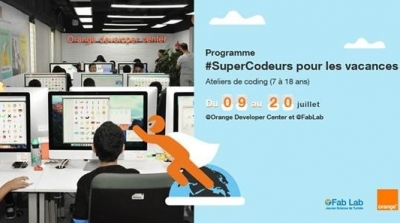 Orange Developer Center et le Fablab Solidaire JST lancent #SuperCodeurs 2018