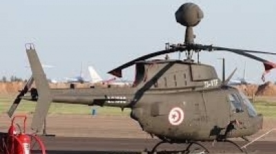 Atterrissage d’urgence d'un hélicoptère militaire à Ouled Haffouz