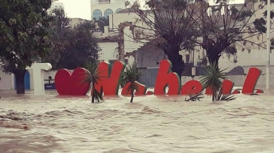 نابل : انقطاع الطرقات بسبب الامطار و الوالية تدعو الى الحذر