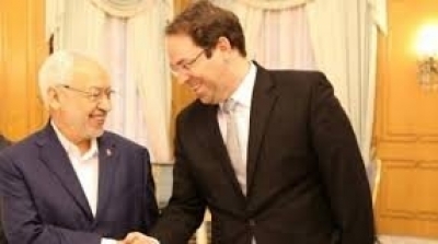Ghannouchi :Chahed aurait dû attendre de remporter la présidentielle avant de renoncer à sa nationalité française