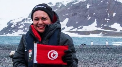 Samia Fekih première Tunisienne à atteindre le Pôle Sud 
