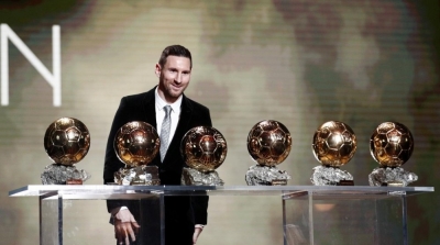 Lionel Messi remporte son sixième ballon d'Or