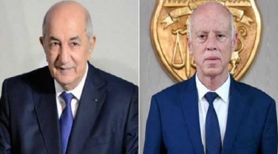 Kais Saied félicite le président algérien Abdelmadjid Tebboune