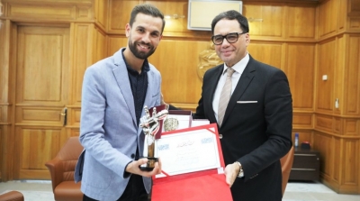 Mehdi Ayachi reçoit le Bouclier national de la Culture (Photos)