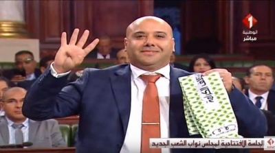 Zied Hechmi, l’artiste de la troupe de Chamsedine Bacha devenu député d’Al-Karama