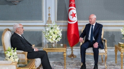 Kais Saied rencontre Rached Ghanouchi
