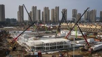 Chine :l’hôpital construit en dix jours commence à accueillir les malades