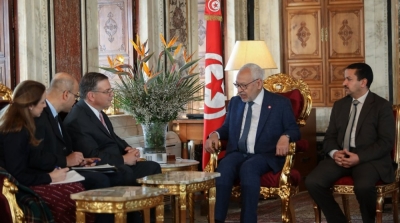 Rached Ghannouchi reçoit l’ambassadeur des Etats-Unis