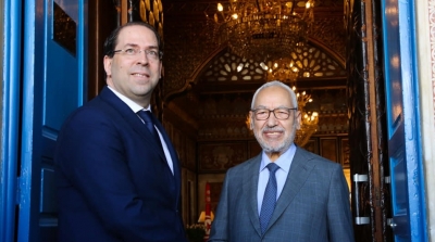 Réunion entre Youssef Chahed et Rached Ghanouchi 