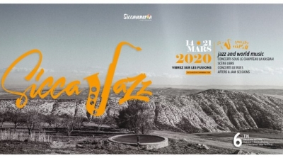 Le Kef: programme de la 6ème session de Sicca Jazz du 14 au 21 Mars 2020