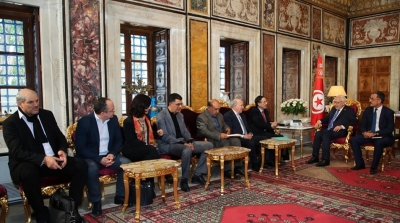 Les directeurs des journaux reçus par Rached Ghannouchi