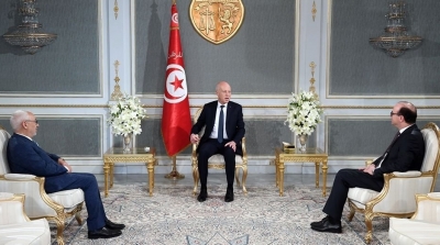 Kais Saied reçoit Fakhfakh et Ghannouchi