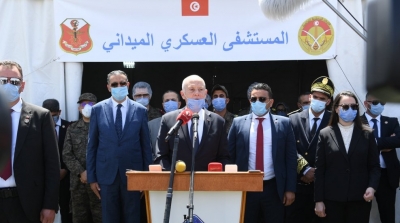  Kais Saied inaugure à Kebili un hôpital de campagne