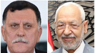 Ghannouchi félicite Fayez al-Sarraj pour la reconquête de la base d’Al Watia