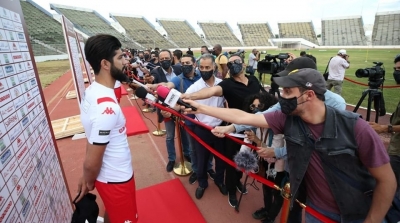 المنتخب الوطني لكرة قدم يعود الى التدريبات (صور)