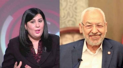 النهضة تقاضي الدستوري الحر بعد رفع شعار'ياغنوشي يا سفاح يا قتال الأرواح'