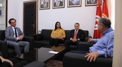 Taboubi rencontre une délégation de Qalb Tounes