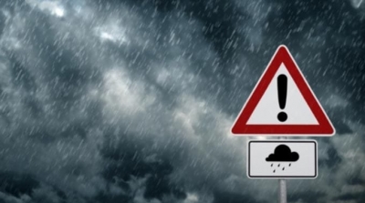 Alerte météo: pluies temporairement orageuses et parfois intenses