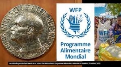 Le Nobel de la Paix 2020 attribué au Programme alimentaire mondial