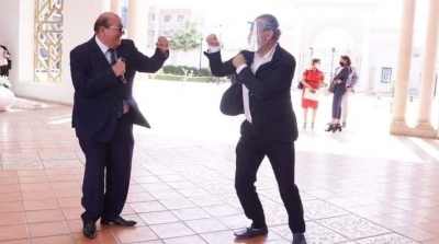 غازي القروي و رفيق عمارة يحولان بهو البرلمان إلى حلبة ملاكمة