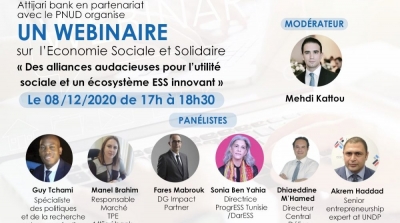 Attijari bank organise un webinaire sur l’Economie Sociale et Solidaire