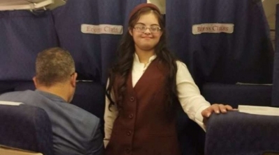 Egypte : Une hôtesse de l’air trisomique embarque pour la 1ère fois dans un avion