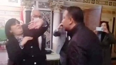 L'UGTT dénonce l'agression de Abir Moussi 