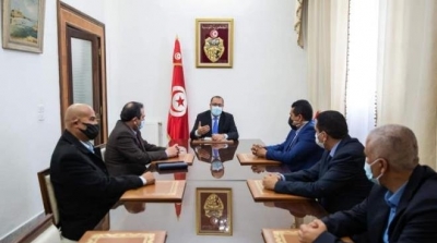 Hichem Mechichi se réunit avec les représentants des syndicats sécuritaires