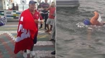 Nejib Belhédi,meilleur nageur en eau libre pour en 2020