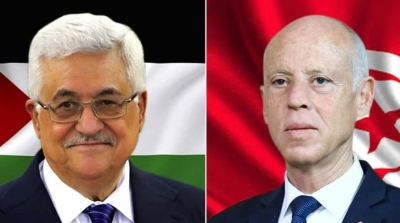 قيس سعيد يؤكد على موقف تونس الثابت من القضية الفلسطينية 