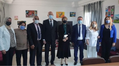 سعيد وحرمة يزوران قرى الأطفال 'آس أو آس' قمرت