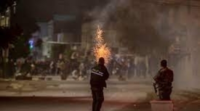 سيدي حسين : تجدد المواجهات والأمن يستعمل الغاز المسيل