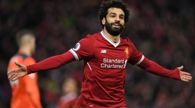 صلاح أفضل لاعب في البطولة الانقليزية‎