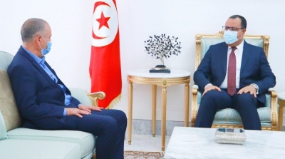 المشيشي يستقبل الطبوبي في القصبة 