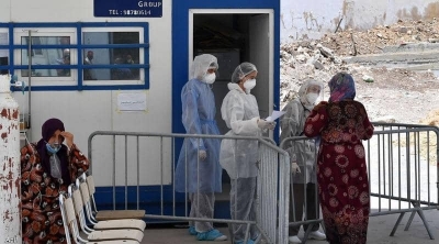 105 وفيات و3530 إصابة جديدة بفيروس كورونا في تونس 