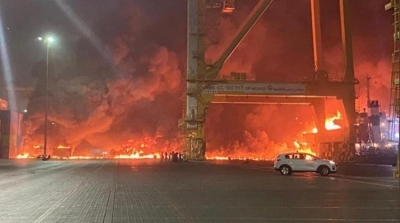 تفاصيل جديدة عن حادثة الانفجار في ميناء جبل علي في دبي