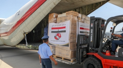 وصول طائرتين مصريتين تحملان معدات طبيبة الى تونس (فيديو )