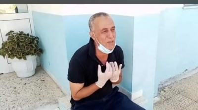 مدير مستشفى ماطر ينهار باكيا بعد نفاذ الأكسيجين (فيديو)
