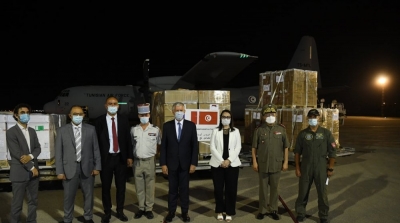 وصول طائرة عسكرية محملة بـــ 300 ألف جرعة من التلاقيح  من فرنسا 