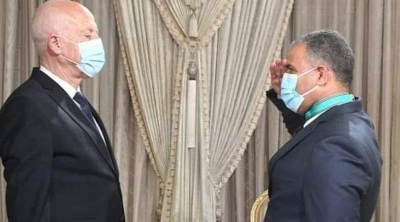 قيس سعيد يكلف مدير الأمن الرئاسي بالإشراف على وزارة الداخلية