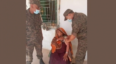 الجيش الوطني يتمكن من تلقيح 13 ألف مواطن بـ5 ولايات خلال يوم واحد