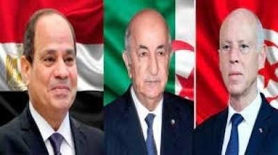 مصر والجزائر تتفقان على الدعم الكامل لقيس سعيد