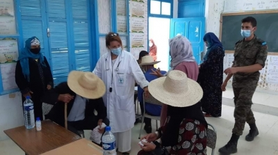 Tunisie : Plus de 55 mille vaccinations dans 5 gouvernorats assurées par la santé militaire