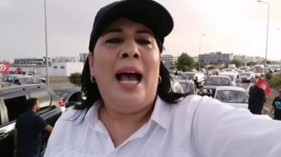 الأمن يوقف مسيرة للحزب الدستوري الحر نحو قصر قرطاج (فيديو)